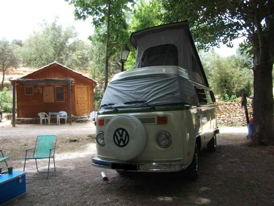 Cabanas Camping Sierra De Penascosa Bagian luar foto